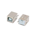 10Pcs USB 2.0 Connector Socket Jack Female Type B 180 Degree Connector Soldering PCB Connector D Printer Interface