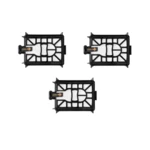 3Pcs Replacement Roller Brush Suitable for AV2501AE/AV2502AE Smart Sweeper Accessories Dust Filter