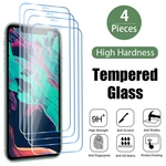4Pcs Tempered Glass On the For iPhone 11 12 13 14 Pro Max Screen Protector For iPhone 14 13 8 Plus 7 6 6S X XR XS MAX SE Glass