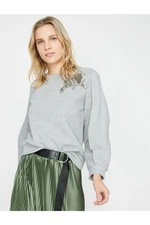 Koton Sweatshirt - Gray - Regular fit
