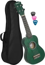 Cascha HH 3963 Szoprán ukulele Green