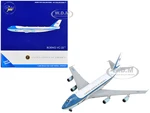 Boeing VC-25 Commercial Aircraft "Air Force One - United States of America" White and Blue 1/400 Diecast Model Airplane by GeminiJets