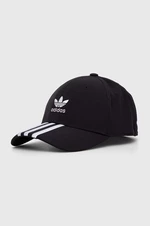 Kšiltovka adidas Originals černá barva, s aplikací