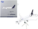 Airbus A320neo Commercial Aircraft "Lufthansa - LoveHansa" White with Blue Tail "Gemini 200" Series 1/200 Diecast Model Airplane by GeminiJets