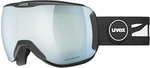 UVEX Downhill 2100 Black Mat Mirror White/CV Green Okulary narciarskie
