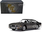 Aston Martin V8 RHD (Right Hand Drive) Black Metallic James Bond 007 "No Time To Die" (2021) Movie Diecast Model Car by Corgi