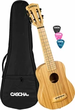 Cascha HH 2312 Bamboo Ukulélé soprano Natural