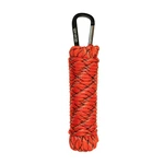 Padáková šňůra Paracord 550 Gear Aid® – Černá / oranžová (Barva: Černá / oranžová)