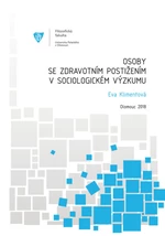 Osoby se zdravotním postižením v sociologickém výzkumu - Eva Klimentová - e-kniha