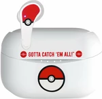 OTL Technologies Pokémon Poké ball Blanco Auriculares para niños
