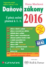Daňové zákony 2016 - Hana Marková - e-kniha