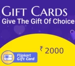 Flipkart ₹2000 Gift Card IN
