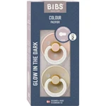 BIBS Colour Cumlíky z prírodného kaučuku, veľkosť 2, Blush nočný/Vanilla nočný 2 ks BIBS Colour Cumlíky z prírodného kaučuku, veľkosť 2, Blush nočný/Vanilla nočný 2 ks