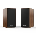 Genius reproduktory SP-HF180, 2.0, 6W, hnědé, regulace hlasitosti, dřevěné, 150Hz-20kHz Genius reproduktory SP-HF180, 2.0, 6W, hnědé, regulace hlasitosti, dřevěné, 150Hz-20kHz