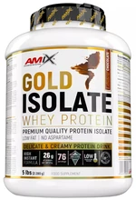 AMIX Gold Whey Protein Isolate,  Přírodní čokoláda 2280 g