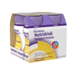 NUTRIDRINK Compact Protein banán sol. 4 x 125 ml