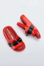 Dětské sandály Melissa x Disney červená barva