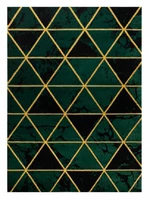 Kusový koberec Emerald 1020 green and gold-180x270