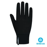 Husky  Merglov black, L Unisex merino rukavice