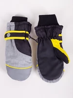 Yoclub Detské zimné lyžiarske rukavice REN-0218C-A110