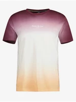 Orange-purple men's T-shirt LERROS - Mens