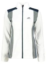 Women's sweatshirt Hannah NALA bright white/light gray mel