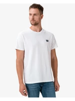 White Men's T-Shirt Wrangler Sign Off - Men
