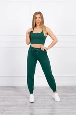 Set top+trousers green