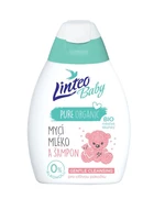 Linteo Baby Dětské mycí mléko a šampon s BIO měsíčkem lékařským 250 ml