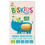 Biskids BIO měkké dětské sušenky s jablečnou šťávou 6M 120 g