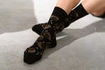 Hamburger socks 078-165 Black Black