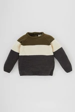 DEFACTO BabyBoy Regular Fit Color Block Pullover