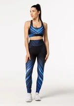 Bittersweet Paris Woman's Crossing Lines High Waist Leggings CPW-HL-PR BSP204 Bittersweet Paris Woman's Crossing Lines High Waist Leggings CPW-HL-PR BSP204