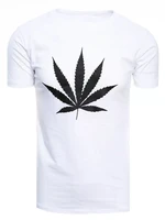 White men's T-shirt Dstreet