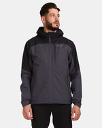 Men's outdoor jacket Kilpi OLVERA-M Dark grey