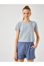 Koton Short Sleeve Crewneck T-Shirt