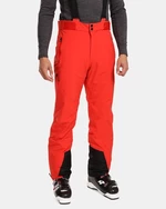 Pánské lyžařské kalhoty Kilp RAVEL-M červené