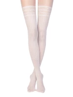 Conte Woman's Tights & Thigh High Socks Bianco