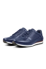 Ducavelli Showy Genuine Leather Men's Casual Shoes, Casual Shoes, 100% Leather Shoes, All Seasons.