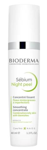Bioderma Sébium Night Peel jemný chemický peeling 40 ml
