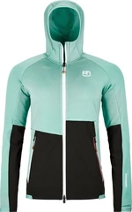 Ortovox Fleece Rib Hoody Womens Aquatic Ice XS Outdoorová mikina