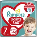 Pampers Pants Size 7 jednorazové plienkové nohavičky 17+ kg 22 ks