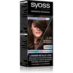 Syoss Color Metallic Collection permanentní barva na vlasy odstín 3-89 Bronze Coffee 1 ks