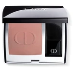 DIOR Rouge Blush kompaktní tvářenka se štětcem a zrcátkem odstín 100 Nude Look (Matte) 6 g