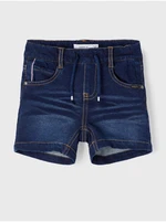 Dark Blue Boys Denim Shorts name it Ryan - Boys