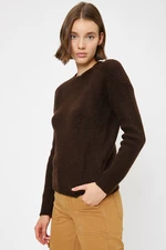 Koton Sweater - Brown - Regular fit