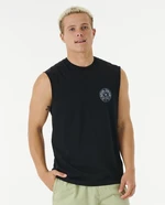 T-shirt Rip Curl STAPLER MUSCLE Black