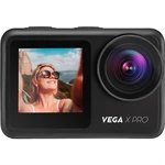 Outdoorová kamera Niceboy VEGA X PRO čierna outdoorová kamera • video 4K pri 60 FPS/Full HD pri 120 FPS • širokouhlý objektív 170° • svetelnosť f/2.8 