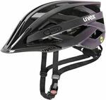 UVEX I-VO CC Mips Black/Plum 52-57 Kerékpár sisak