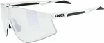 UVEX Pace Perform Small V White Mat/Variomatic Litemirror Silver Cyklistické brýle